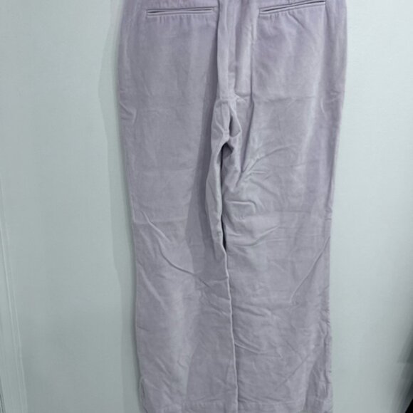 ESCADA sport lilac wide leg pant size 36 velvet - Picture 4 of 12